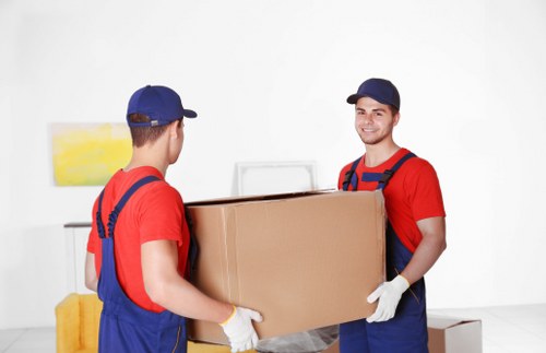 Commercial storage space used by a small business in Eastcote