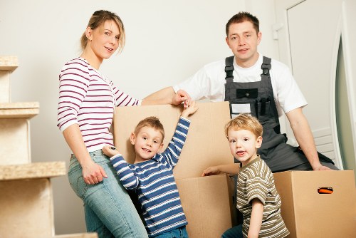 Furniture storage space in Eastcote used during a house move