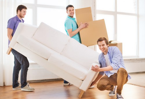 Moving office equipment from a business premises in Eastcote