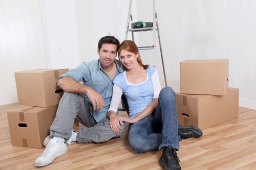 Eastcote home and office removals service in progress