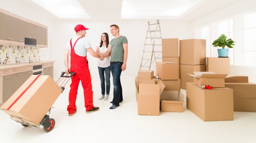 Customer submitting a complaint about storage service