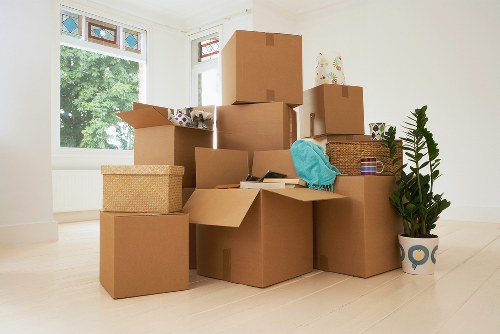 Household items being carefully packed for relocation in Eastcote